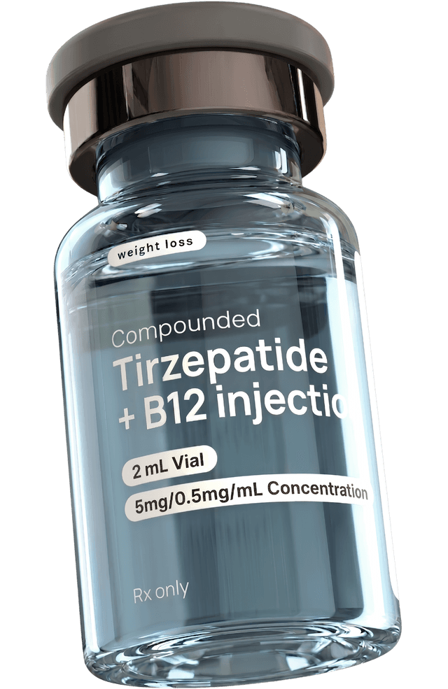 Compounded Tirzepatide vial